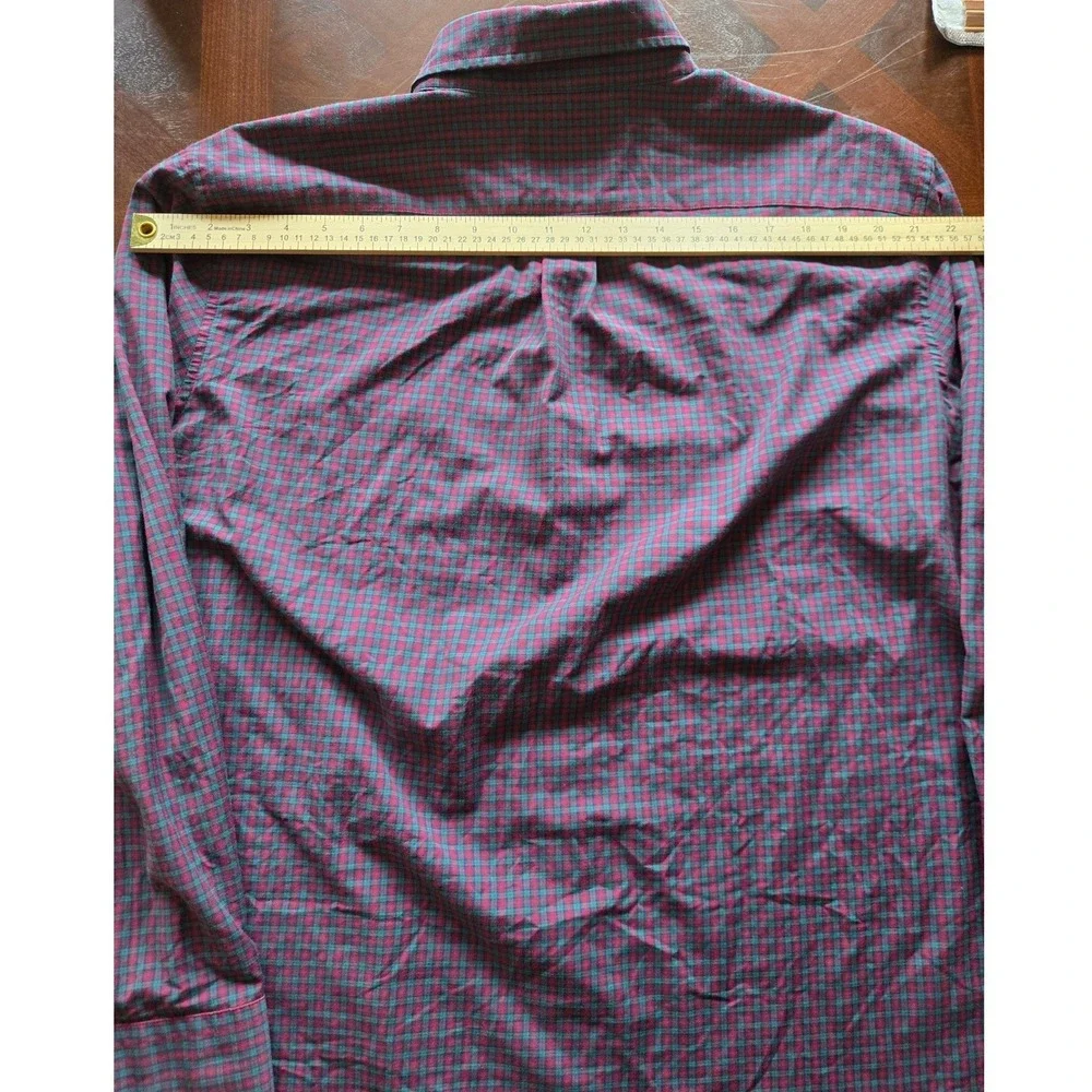 Vineyard Vines Performance Tucker Shirt XL Red Green‎ Check Classic Fit Mens